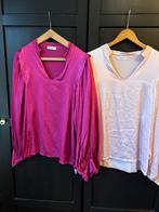 Blouse lichtrose en fuchsia maat L, Kleding | Dames, Ophalen of Verzenden, Zo goed als nieuw, Maat 42/44 (L), Roze