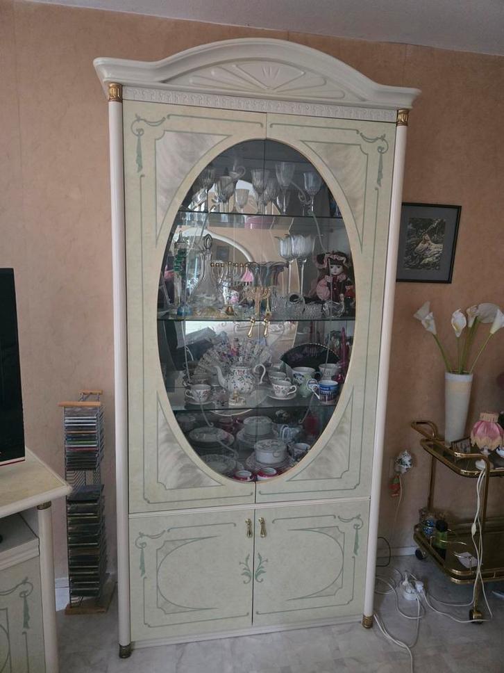 Inboedels Vitrinekast Dressoir TV-Meubel Spiegel Lampen, Huis en Inrichting, Kasten | Vitrinekasten, Minder dan 100 cm, 25 tot 50 cm