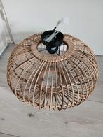 Rotan bamboe lampenkap Kwantum Boreas, Bohemian Scandinavisch landelijk, Ophalen of Verzenden, Zo goed als nieuw, Minder dan 50 cm