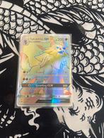 Pokemonkaart Lycanroc GX - Rainbow Rare, Ophalen of Verzenden, Zo goed als nieuw, Losse kaart, Foil