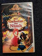 HET GEHEIM VAN NIMH! Mooie Tekenfilm Klassieker Op VIDEO!, Verzenden, Alle leeftijden, Overige typen, Zo goed als nieuw