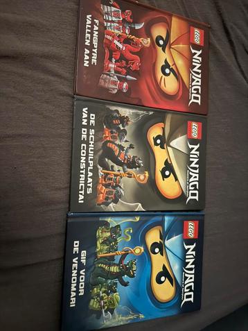 Ninjago boeken set van 3 stuks  beschikbaar voor biedingen