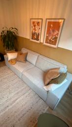 Karwei Mack 3-zits bank - Zandgrijs, Ophalen, Driepersoons, 75 tot 100 cm, Zo goed als nieuw