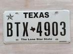 Kenteken plaat Texas USA, Verzamelen, Ophalen of Verzenden, Gebruikt, Auto's
