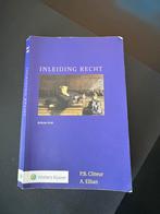 Inleiding Recht, Boeken, Ophalen of Verzenden, Alpha, Zo goed als nieuw, HBO
