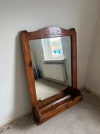 Rustieke Spiegel met Dennenappel & Bakje, Huis en Inrichting, Woonaccessoires | Spiegels, Ophalen, Gebruikt, Minder dan 100 cm