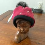 MUTS.     ROZE.    met pompom+ pareltjes, Verzenden, Nieuw, Muts