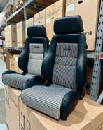 Recaro Classic LS Leder pepita zwart kuipstoel sportstoel, Ophalen of Verzenden