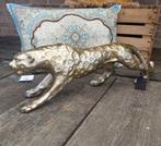 Luipaard goud Colmore 74x15x20 cm, Ophalen of Verzenden, Nieuw, Dier