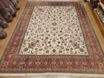 Vintage handgeknoopt perzisch tapijt tabriz 50raj 308x248, Huis en Inrichting, Stoffering | Tapijten en Kleden, Info@SlatsAntiek.nl