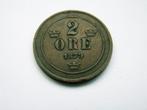 Zweden.  2 Öre - 1879, Verzenden, Overige landen, Losse munt