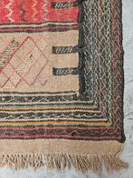 Handgeknoopt Perzisch wol Kelim tapijt Quchan 110x176cm, Huis en Inrichting, Stoffering | Tapijten en Kleden, 100 tot 150 cm, Zwart