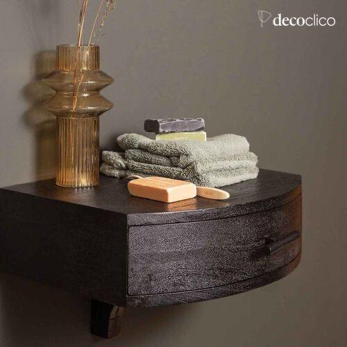 2 Nieuwe Wandkastjes - Mango & Acasia Hout, Huis en Inrichting, Kasten | Ladekasten, Ophalen, Minder dan 50 cm, 1 of 2 laden, Nieuw