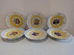 9 porseleinen bordjes, Antiek en Kunst, Ophalen of Verzenden