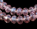 100 Glaskralen 6x4mm nr.02, Verzenden, Nieuw, Kraal