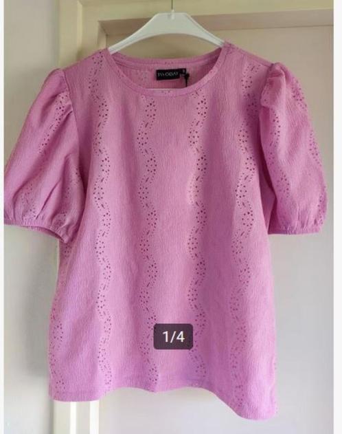 NIEUW!! Prachtige roze top/pofmouwtje NU VAN 40 VOOR 7,50!, Kleding | Dames, Tops, Nieuw, Maat 38/40 (M), Roze, Korte mouw, Verzenden