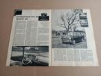 Test (uit oud tijdschrift) Peugeot 404 (1965) 1, Verzamelen, Auto's, Gebruikt, Verzenden