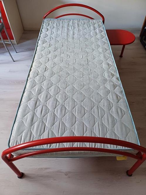 tienerbed, Kinderen en Baby's, Kinderkamer | Bedden, Gebruikt, 180 cm of meer, 85 tot 100 cm, Matras, Ophalen of Verzenden
