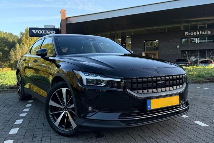 Polestar 2 300kW Long Range Dual Motor 408pk Aut 2020 Zwart, Auto's, Polestar, Bedrijf, Polestar 2, 360° camera, 4x4, ABS, Achteruitrijcamera