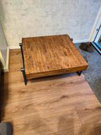 Industriële salontafel, Ophalen, Gebruikt, 50 tot 100 cm, Vierkant