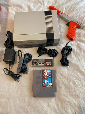 Nintendo NES Console + Mario/Duck Hunt beschikbaar voor biedingen