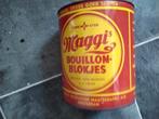 Vintage Maggi Bouillon Blik groot, Ophalen, Gebruikt, Gebruiksvoorwerp