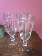 Vintage IJscoupes - Nieuwstaat - Set van 2, Huis en Inrichting, Keuken | Servies, Ophalen, Glas of Glazen, Nieuw, Glas