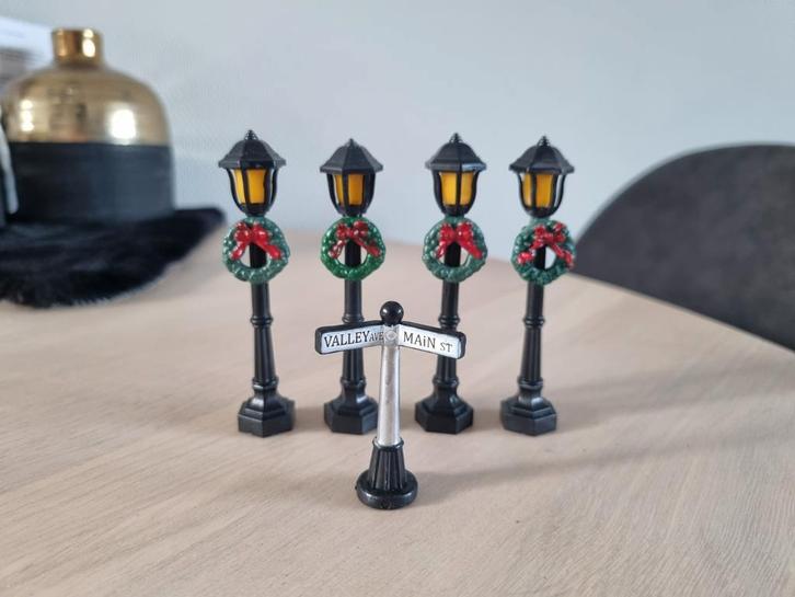 Kerstdorp accessoires, Diversen, Kerst, Zo goed als nieuw, Ophalen of Verzenden