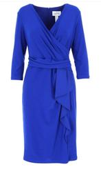 Joseph Ribkoff prachtige chique blauwe jurk mt 44