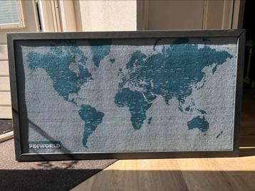 Wereldkaart pinworld beschikbaar voor biedingen