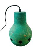 Groene vintage retro hanglamp keramiek jaren 70, Overige materialen, Gebruikt, Etten-Leur, Djt@dejuistetoon.eu