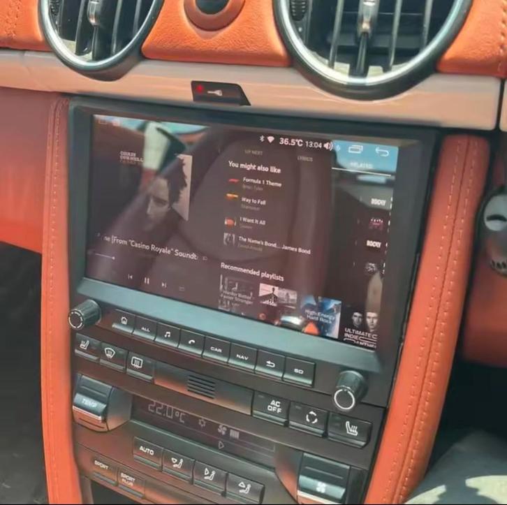 Porsche Android 13 | Wireless CarPlay & Android Auto, Auto diversen, Autonavigatie, Nieuw, Ophalen of Verzenden