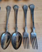Antiek zilver bestek lepels vorken vanaf 1836, Ophalen of Verzenden