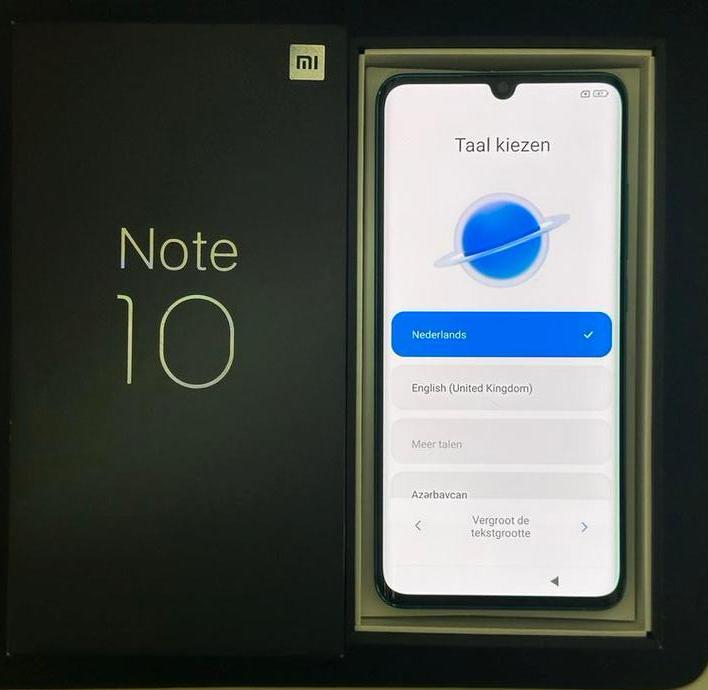 Xiaomi Mi Note 10 - Aurora Green - 128GB, Telecommunicatie, Mobiele telefoons | Overige merken, Zo goed als nieuw, Zonder abonnement