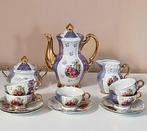 VINTAGE BAVARIA KOFFIE/THEE set met FRAGONARD DECOR, Antiek en Kunst, Ophalen of Verzenden