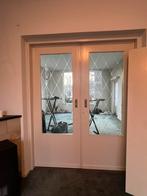 Kamer en suite deur, Binnendeur, Ophalen of Verzenden, 200 tot 215 cm, Glas