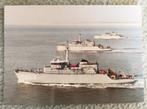 Hr.Ms. Haarlem - Hr.Ms Makkum en Hr. Ms Harlingen, Verzamelen, Ansichtkaarten | Nederland, Ophalen of Verzenden, Gelopen