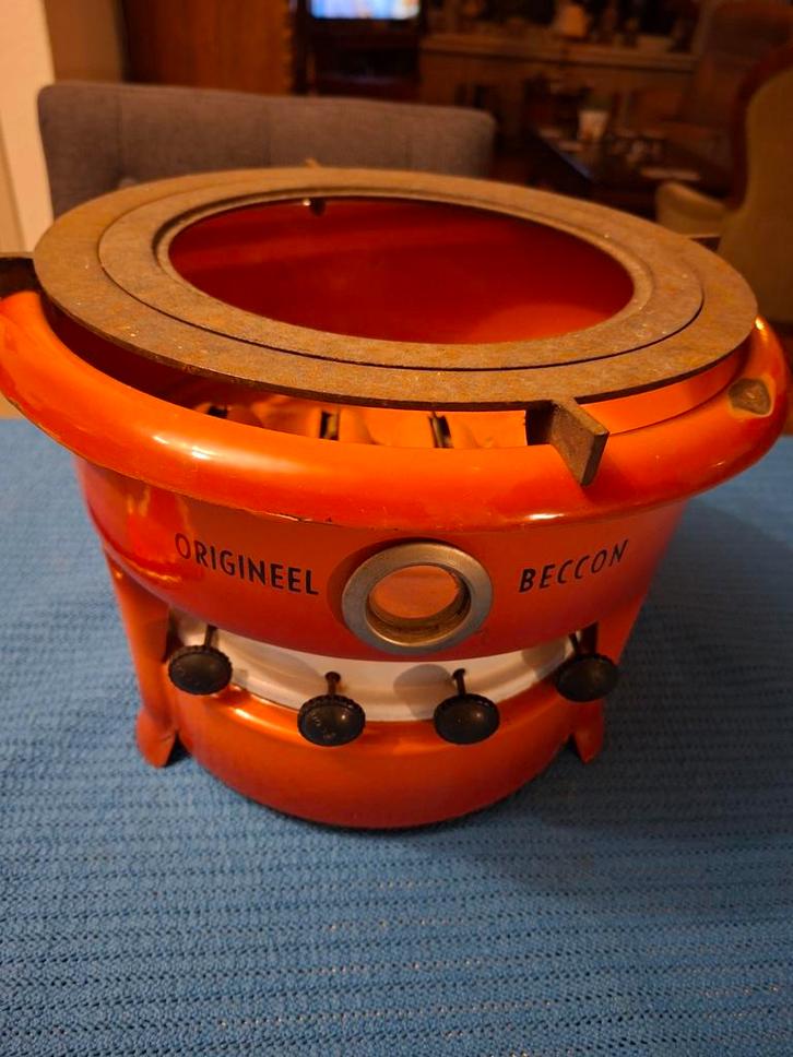 4 pits origineel Beccon petoleumstel, Huis en Inrichting, Keuken | Keukenbenodigdheden, Gebruikt, Ophalen of Verzenden