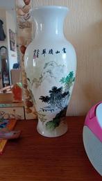 Chinese handgeschilderde porseleinen vaas met stempel, Antiek en Kunst, Antiek | Vazen, Ophalen