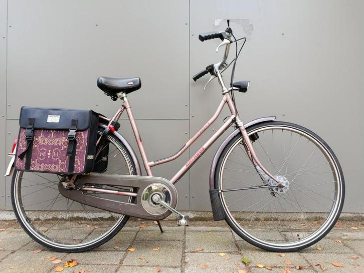 Damesfiets Batavus 3 versnellingen, AXA slot, verlichting, Fietsen en Brommers, Fietsen | Dames | Damesfietsen, Ophalen of Verzenden