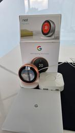 Nest v3 slimme thermostaat met standaard, Doe-het-zelf en Verbouw, Thermostaten, Ophalen of Verzenden, Zo goed als nieuw