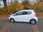 Peugeot 108 1.0 12V E-vti 51KW 5DR 2017 Wit, Auto's, Voorwielaandrijving, 4 stoelen, Wit, Origineel Nederlands