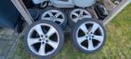 19 inch Opel velgen met zomerbanden., Ophalen, 19 inch, Zomerbanden, Banden en Velgen