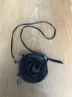 klein rond zwart tasje, Ophalen of Verzenden, Zo goed als nieuw, Zwart, Schoudertasje