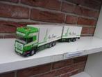 Tekno  Scania  R-420  van  Arie  Bouman., Hobby en Vrije tijd, Ophalen of Verzenden, Bus of Vrachtwagen, Zo goed als nieuw, Tekno