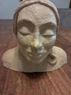 Beeld van een vrouwelijk hoofd, Antiek en Kunst, Kunst | Beelden en Houtsnijwerken, Ophalen