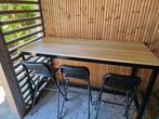 Goede kwaliteit statafel bartafel hoge tafel 180x80 110 hoog, Ophalen, Zo goed als nieuw