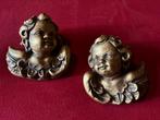 Antieke Franse set gevleugelde engelen ❤️ Cherubijn Putti, Antiek en Kunst, Ophalen of Verzenden