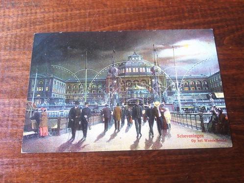 U33 - Scheveningen - Wandelhoofd bij avond - 1911 - Mooi - 4, Verzamelen, Ansichtkaarten | Nederland, Zuid-Holland, Voor 1920