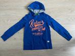 Retour hoodie maat 6 = maat 116 blauw oranje, Kinderen en Baby's, Kinderkleding | Maat 116, Ophalen, Trui of Vest, Zo goed als nieuw